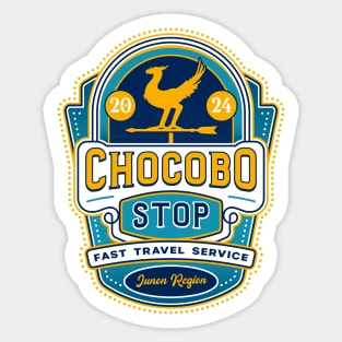 Chocobo Fast Travel Sticker